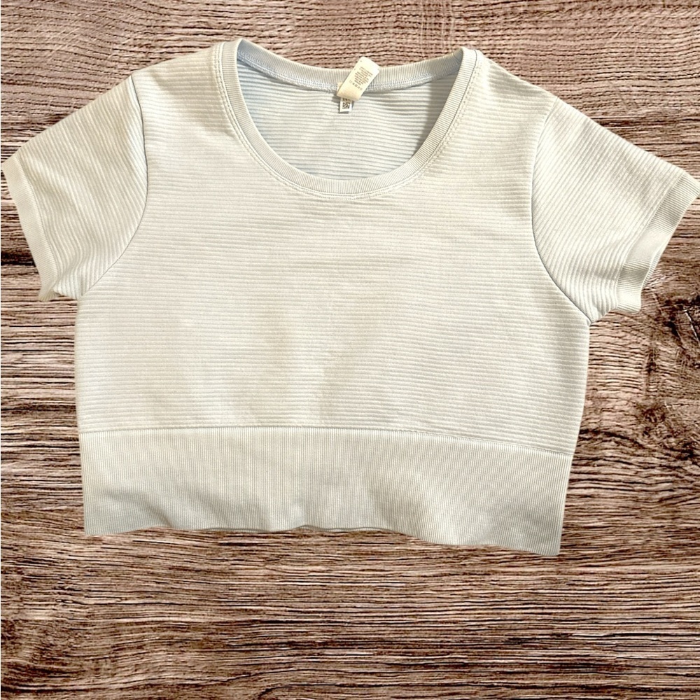 Offline By Aerie Sidewalk Seamless Crop Top